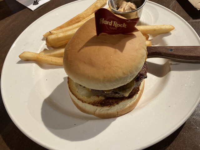 閉店 ハードロックカフェ 大阪 Hard Rock Cafe 本町 アメリカ料理 食べログ