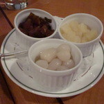 ザ・カフェ - ドライカレーの薬味