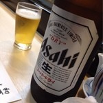 よし寿し - 2012.7　まずは、アサヒのスーパードライ！