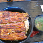 うなぎ新川 本店 - 鰻丼大盛り