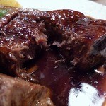 ビストロ アリゴ - 牛タンシチューの牛。むぎゅぅぅぅぅっ。