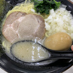Kokonotsuya - スープ、塩味が強い