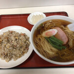 麺八 - チャーハンとラーメンセット