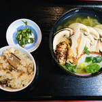 Sato - 松茸ごはん 松茸うどん