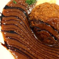 リストランテ野呂 - リストランテ野呂のメンチカツ