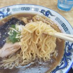 一ばん そば家 - 中細自家製麺