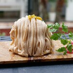 ラニーチーズ - 料理写真:☆【ラニーチーズ】さん…チーズモンブラン(≧▽≦)/～♡☆