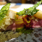 ルカンケ - ハーブ豚　シュークルート　大根