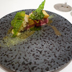 ルカンケ - ハーブ豚　シュークルート　大根