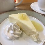 SUZUの森cafe - クリームチーズケーキ