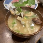 ぶんぶく - 貝汁