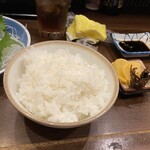 ぶんぶく - ご飯　中