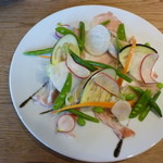 バーグ - plat de le jambon cru