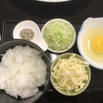 サンセットすさみ - チーズ雑炊の準備