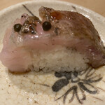 Sushi Tsubasa - ノドグロ棒寿司 山椒ソース