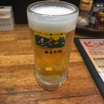 田舎料理 田子兵衛 - 生ビール