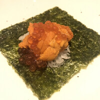 TEPPANYAKI 10 SHIBUYA - うに手巻き