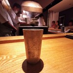 焼鳥 市松 - 最後にお水をいただきました。