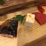 割烹 むら瀬 - 季節の彩に八寸（税込　1,100円）評価＝○