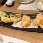 割烹 むら瀬 - 大キスの天ぷら（税込　858円）評価＝○