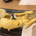 割烹 むら瀬 - 大キスの天ぷら（税込　858円）評価＝○