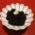 美乃鮨 - お通し　※海ソーメン