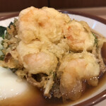 そばの神田 東一屋 - えびかき揚げに着目する。
