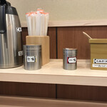 そばの神田 東一屋 - コンディメンツ。