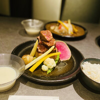 niku no OTO - 彩りも綺麗　ご飯とスープ付き