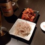 一休亭 - ●もやしナムル 250円 (税別)