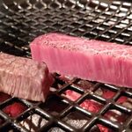 一休亭 - ●近江牛 焼肉 シャトーブリアン 100ｇ 4,980円 (税別)
