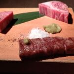 一休亭 - ●近江牛 焼肉 シャトーブリアン 100ｇ 4,980円 (税別)