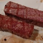 一休亭 - ●近江牛 焼肉 シャトーブリアン 100ｇ 4,980円 (税別)