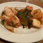 永秀 - キムチ盛合せ