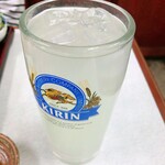 ゆたか食堂 - ゆのすサワー350円