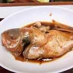 ゆたか食堂 - きんめは丸一尾