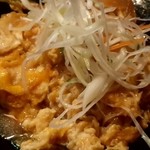 居酒屋 あじと 麻布十番 - ロースカツ玉子閉じアップ