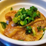 きゃべつ畑 - とり皮ぽん酢 ￥400