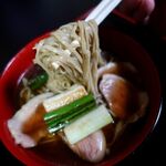 蕎麦切り 明日葉 - 鴨南蛮　1260円