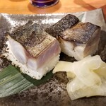 麺屋 六感堂 - 炙り鯖寿司