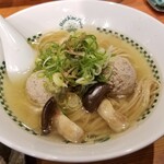 麺屋 六感堂 - 鯖のつみれそば（しお）