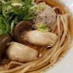 麺屋 六感堂 - 鯖のつみれそば（醬油）