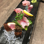 御肴ずっころばし - 刺身五種盛り合わせ