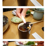 ふく壱 - ひれ酒のひれもめっちゃ立派でしたよ