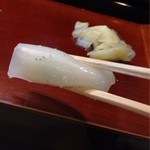 よし寿し - 軽く炙って、お塩でいただきました♪