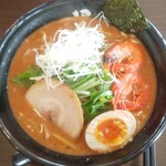 麺処田ぶし - 期間限定 海老味噌らーめん(2020年10月18日)