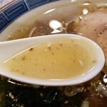 四季 - 塩ラーメンのスープ！