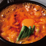 Beautiful skin collagen hormone sundubu jjigae