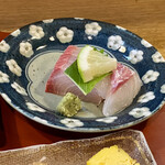 Ajiya Yamasaki - 造里
                        鰤 鯛