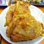 居酒屋 きよし - ハムかつ：これで￥280